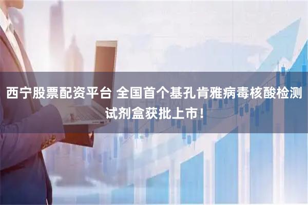 西宁股票配资平台 全国首个基孔肯雅病毒核酸检测试剂盒获批上市！